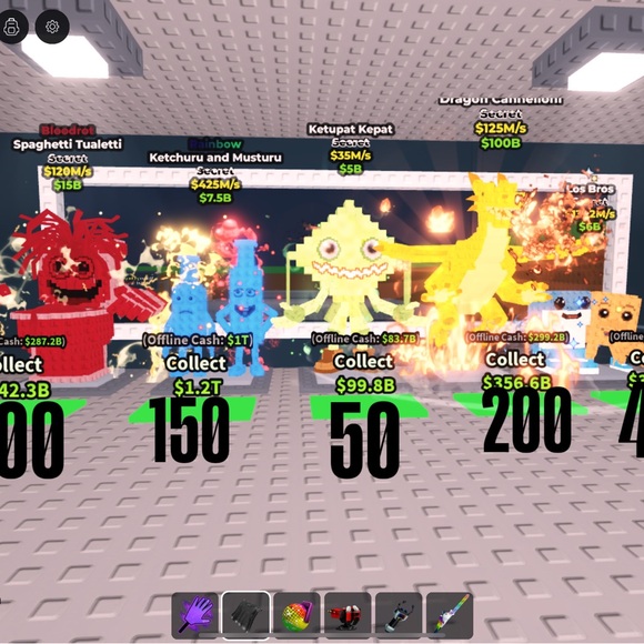 Colorful Virtual Characters Display - Picture 4 of 4